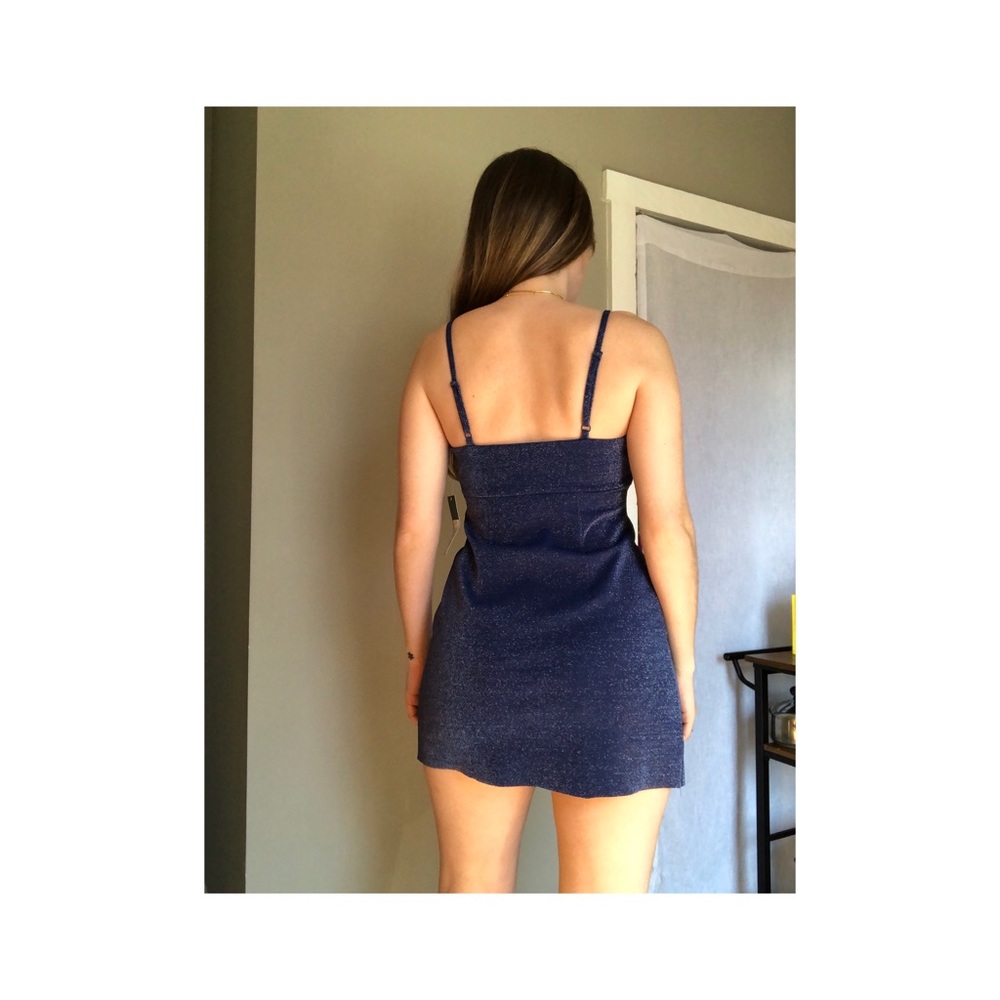 Blue dress